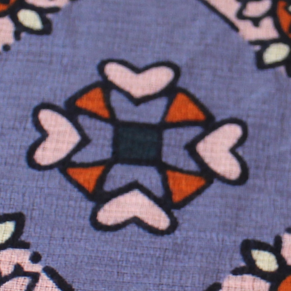 NWOT Melrose & Market Purple Pink Patterned Scarf - Picture 4 of 8